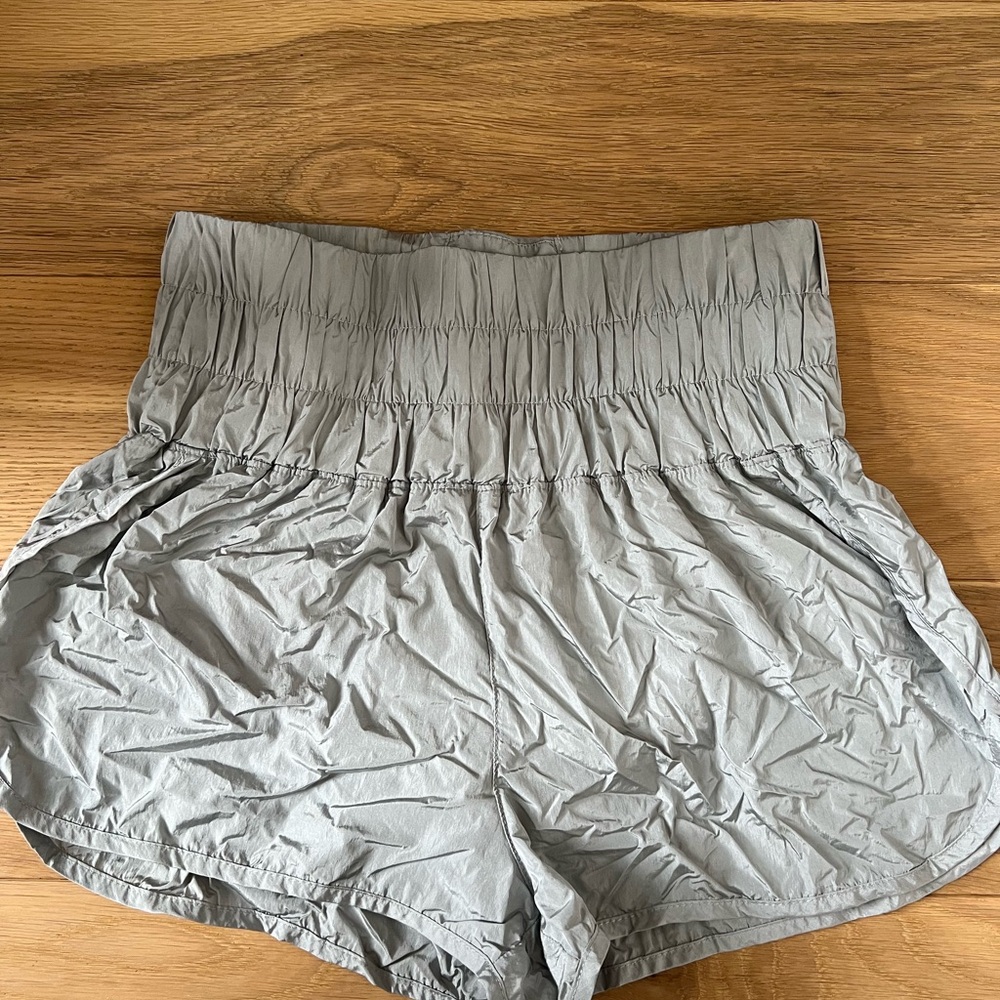 FP Movement by Free People High Waist Gray Shorts